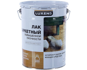 Лак паркетный Luxens алкидно-уретановый матовый бесцветный 5 л